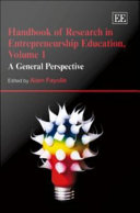Handbook of Research in Entrepreneurship Education: A general perspective