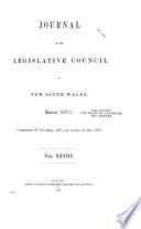 Journal of the Legislative Council