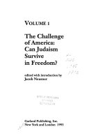The Challenge of America