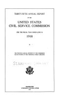Annual Report - United States Civil Service Commission