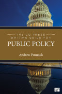 The CQ Press Writing Guide for Public Policy Pdf/ePub eBook