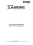 Read Pdf The U S  Beer Market