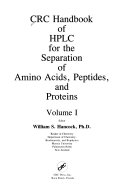 HDBK HPLC FOR SEPARATION AMINO ACIDS PEPTIDES   PROTEINS