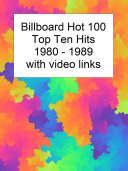 Billboard Top 10 Hits 1980 1989 with Video Links