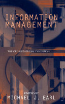 Information Management: The Organizational Dimension