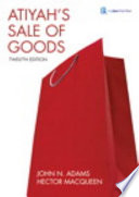 Atiyah's Sale of Goods