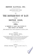 British Rainfall Book