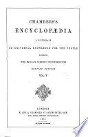 Chambers s Encyclop  dia