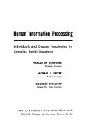 Human Information Processing