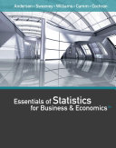 Essentials of Statistics for Business and Economics