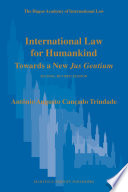 International Law for Humankind Book