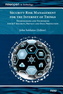 Security Risk Management for the Internet of Things Book