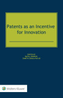 Patents as an Incentive for Innovation Pdf/ePub eBook