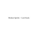 Broken Spirits ~ Lost Souls