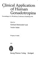 Clinical Application of Human Gonadotropins Book