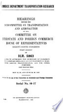 Hearings  Reports and Prints of the House Committee on Interstate and Foreign Commerce