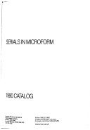 Serials in Microform