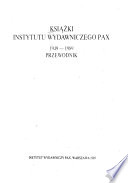 Książki Instytutu Wydawniczego PAX, 1949-1989