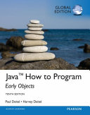 JAVA HOW TO PROGRAM (EARLY OBJECTS), OLP WITH ETEXT, GLOBAL EDITION.