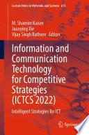 Information and Communication Technology for Competitive Strategies  ICTCS 2022 