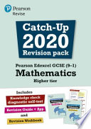 Pearson Edexcel GCSE (9-1) Mathematics Higher Tier Catch-up 2020 Revision Pack