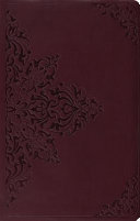 ESV Premium Gift Bible  TruTone  Chestnut  Filigree Design  Book