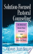 Solution Focused Pastoral Counseling