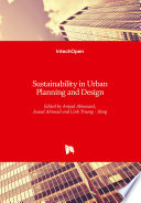 Sustainability in Urban Planning and Design Book