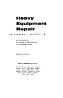 Heavy Equipment Repair Book