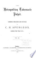 The Metropolitan Tabernacle Pulpit Book
