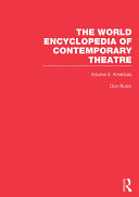 World Encyclopedia of Contemporary Theatre Pdf/ePub eBook