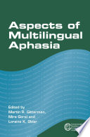 Aspects of Multilingual Aphasia Book