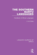 The Southern Bantu Languages