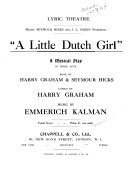 A Little Dutch Girl