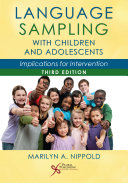 Language Sampling With Children and Adolescents