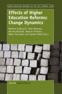 Effects of Higher Education Reforms: Change Dynamics