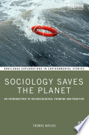 Sociology Saves the Planet Book