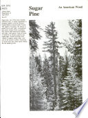 Sugar Pine Book PDF
