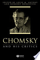 Chomsky and His Critics