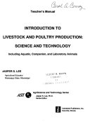 Introduction to Livestock and Poultry Production Book