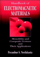Handbook of Electromagnetic Materials