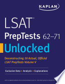 Kaplan Companion to LSAT PrepTests 62 71 Book