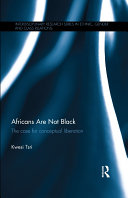 Africans Are Not Black [Pdf/ePub] eBook