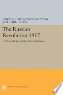 The Russian Revolution 1917 PDF Book By Nikolai Nikolaevich Sukhanov