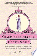 Georgette Heyer s Regency World Book