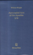 Apocryphal Acts of the Apostles I-II [Pdf/ePub] eBook
