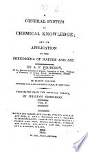 A General System of Chemical Knowledge