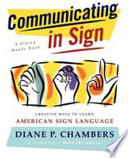 Communicating in Sign Book