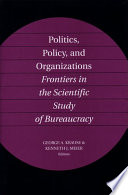 Politics  Policy  and Organizations