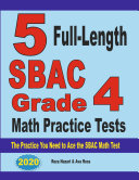 5 Full-Length SBAC Grade 4 Math Practice Tests